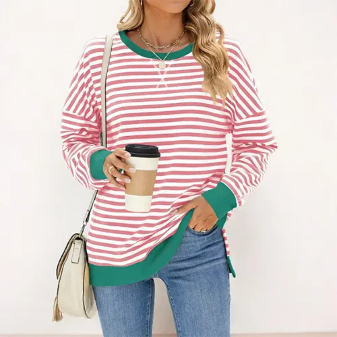 WW | Women's Striped Jersey Coat