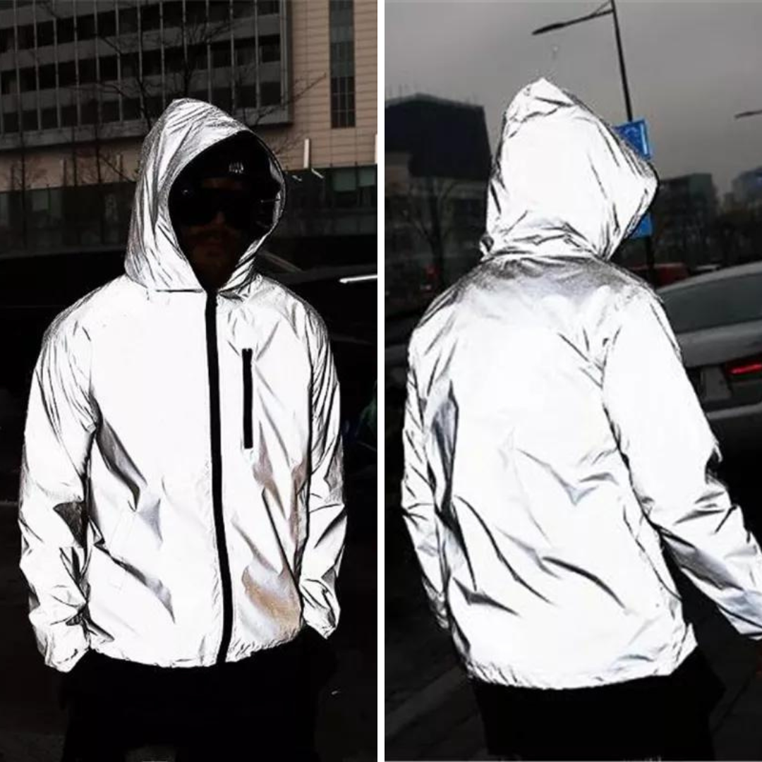 WW | Reflective Hooded Windbreaker
