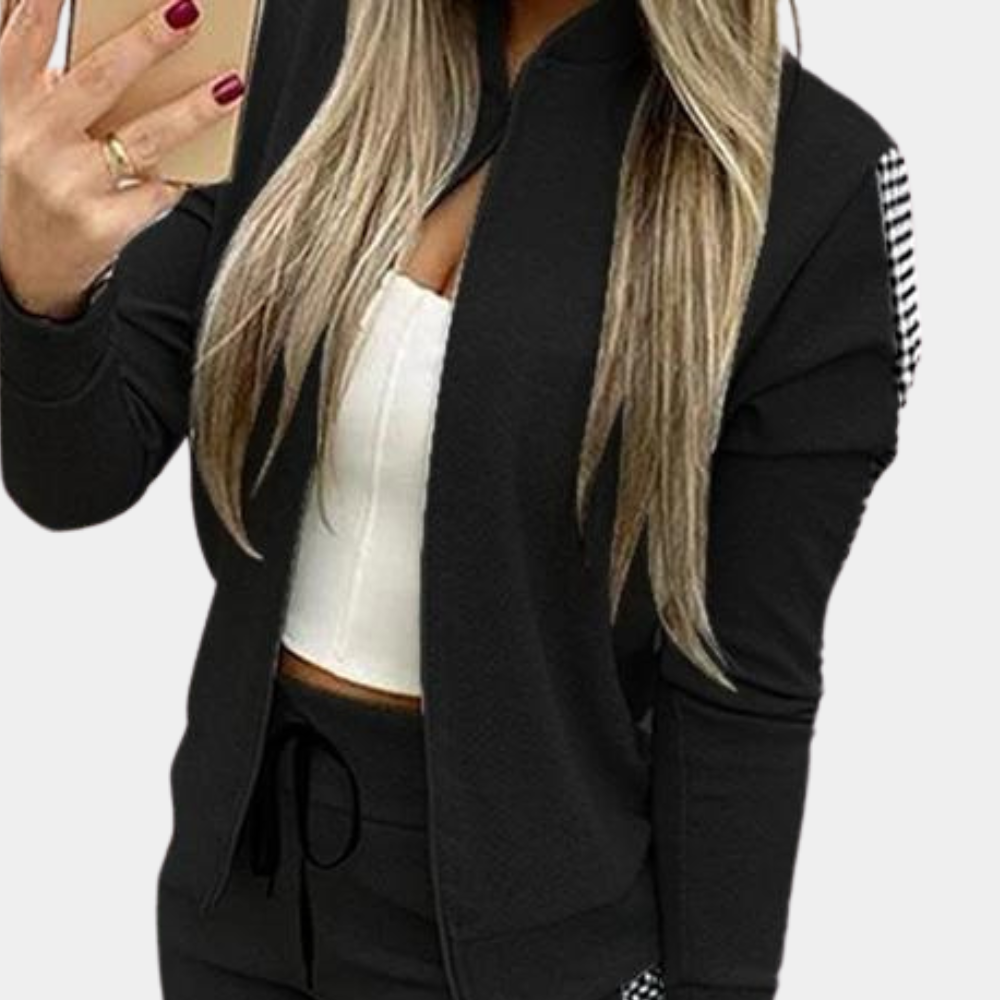 WW | Adina: Modern Winter Sports Suit with Zipper - Stylish Two-Piece for Relaxed Days