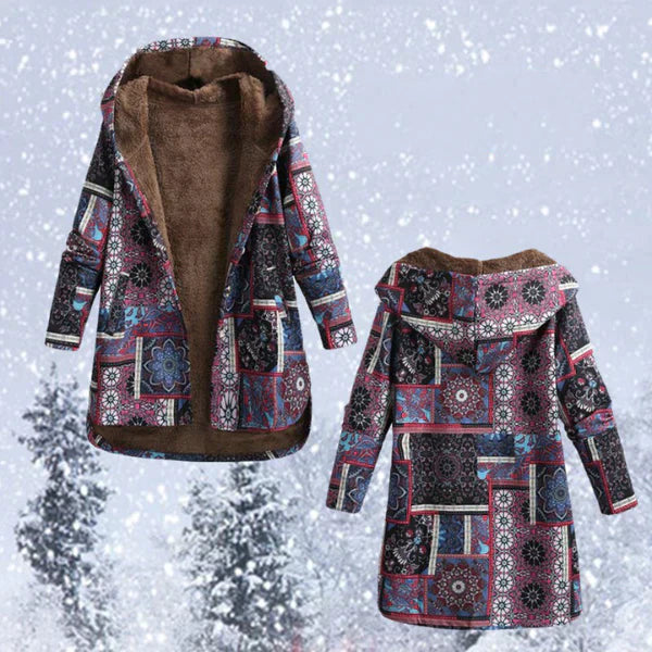 WW | Elegant Boho Winter Coat with Hood