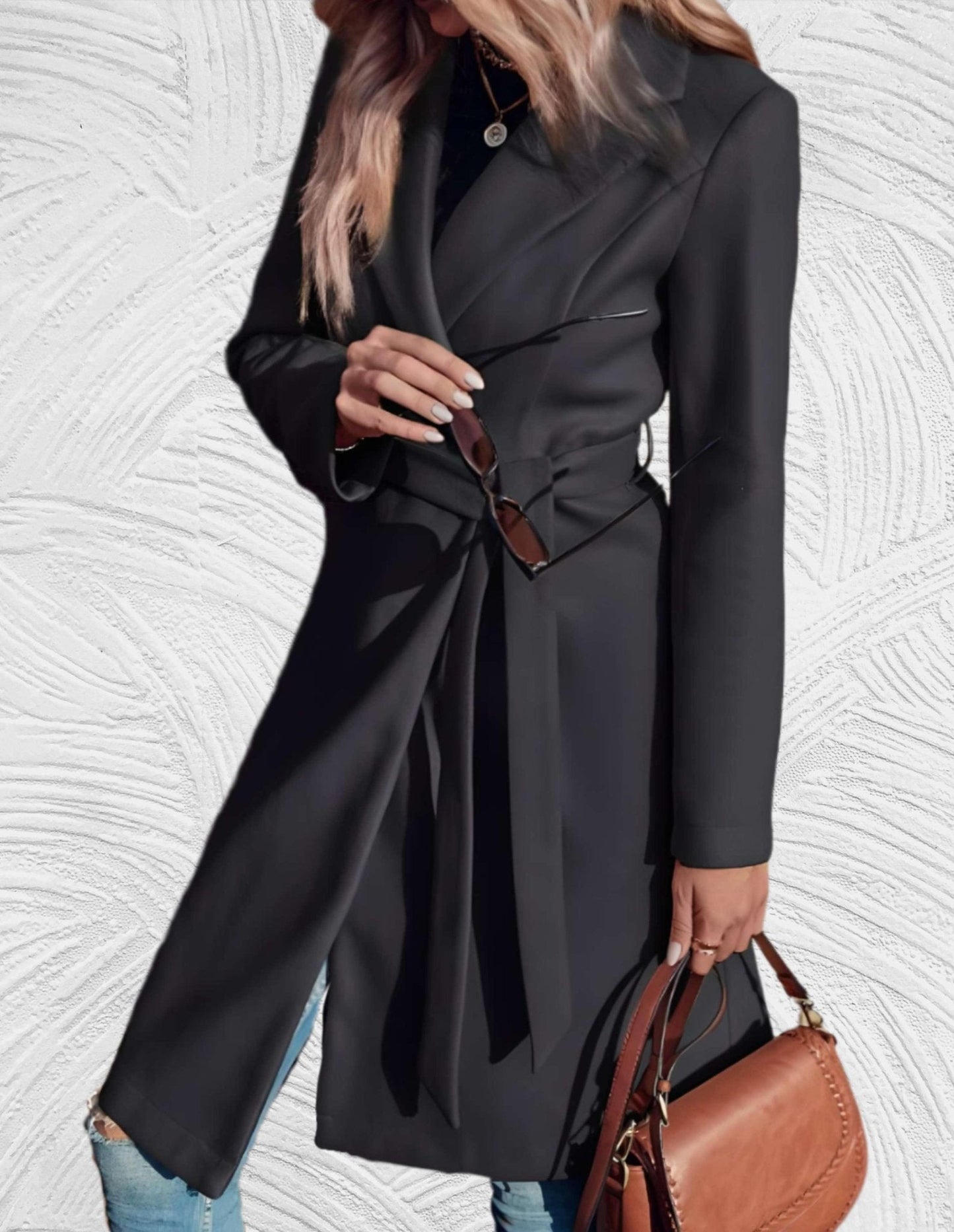 WW | Zweireihiger Trenchcoat - Taillierte Passform - Leichtes Design - Herbst- und Frühlings-Essential