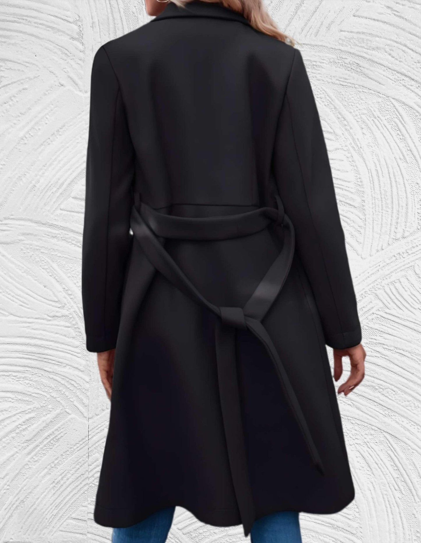WW | Zweireihiger Trenchcoat - Taillierte Passform - Leichtes Design - Herbst- und Frühlings-Essential