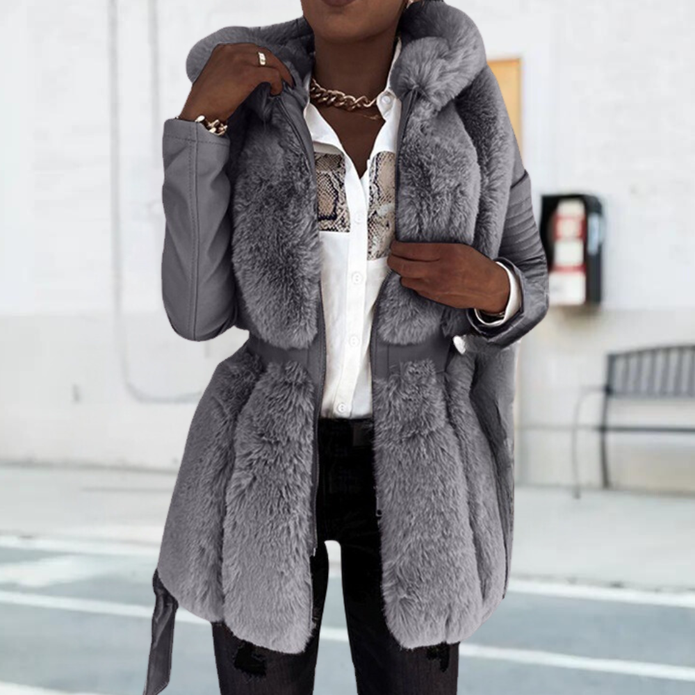 WW | Elegante Jacke Mit Kapuze Für Frauen