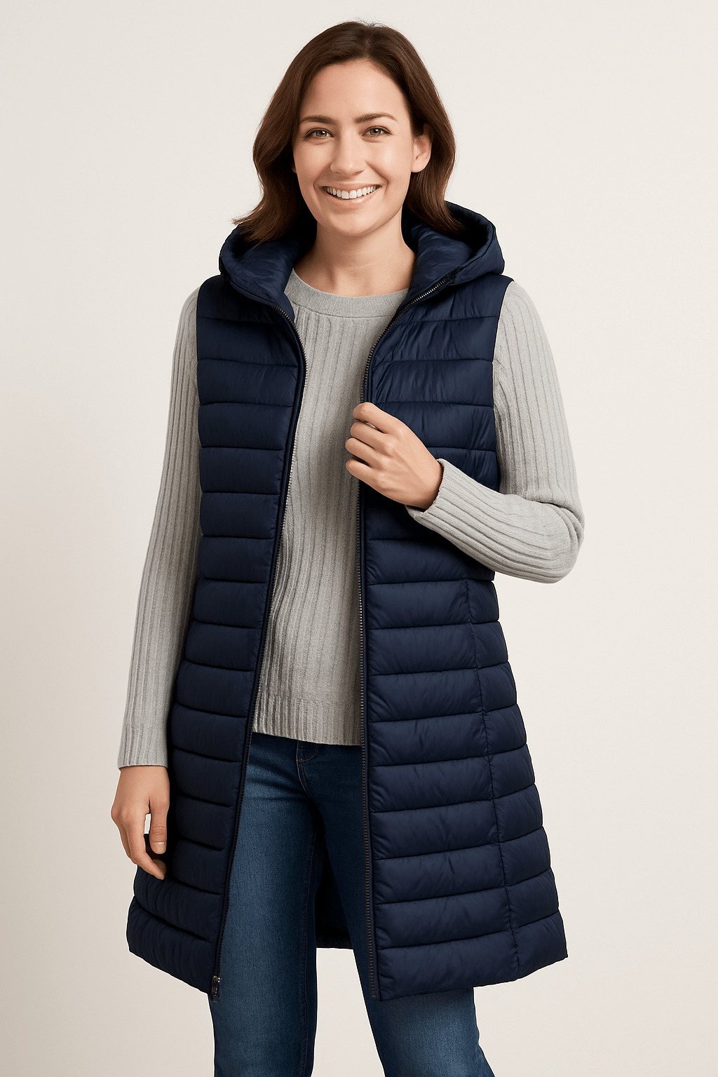 WW | Damen Stepp-Winterjacke mit Kapuze