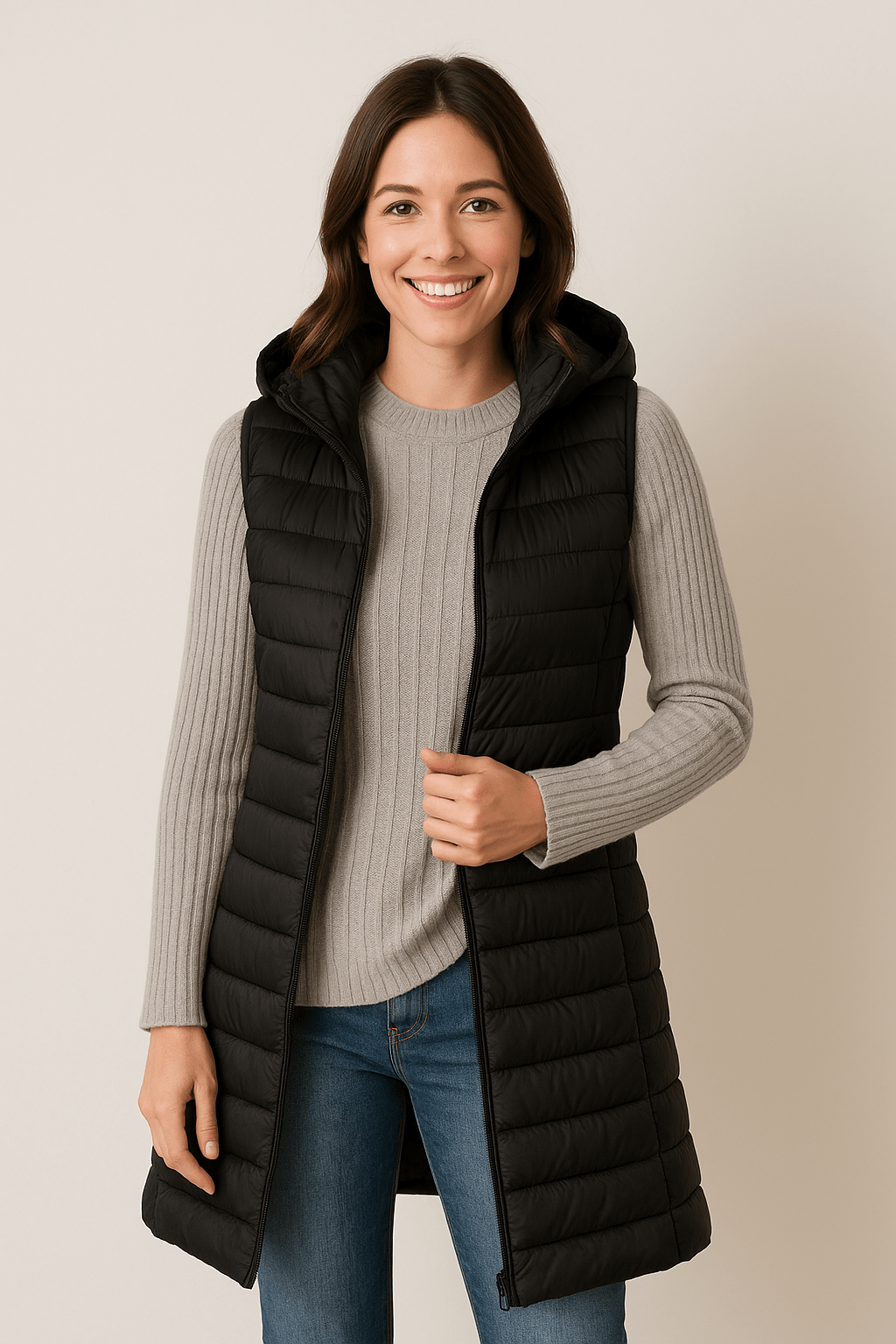 WW | Damen Stepp-Winterjacke mit Kapuze