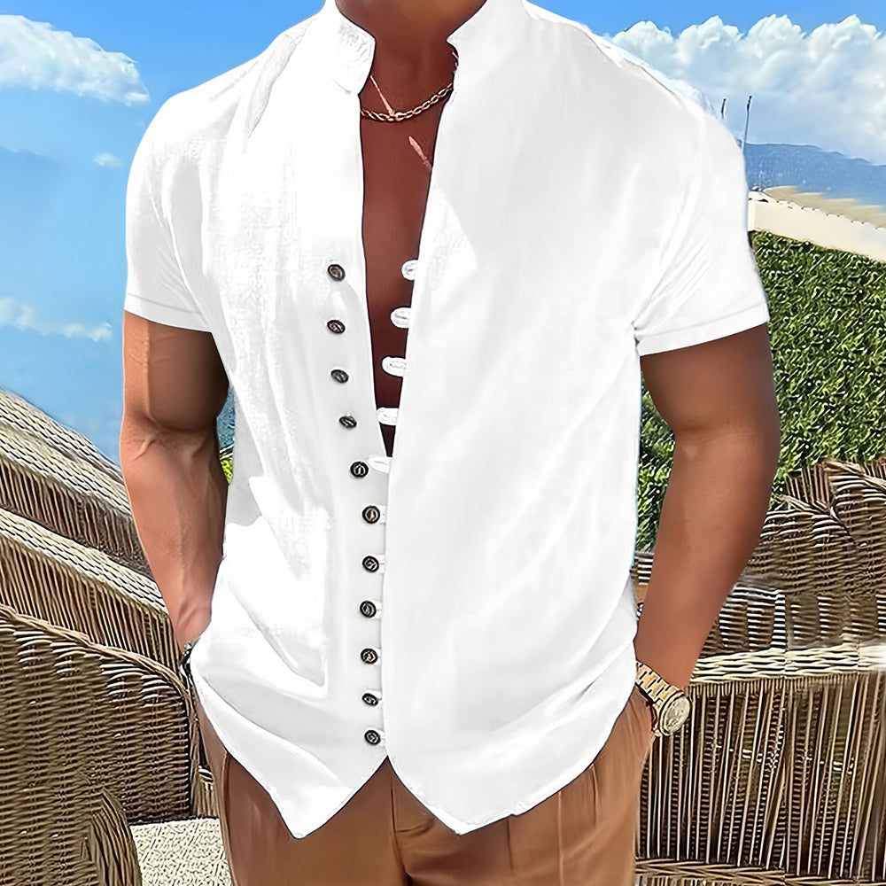 WW | Summer short-sleeved shirts with special buttons