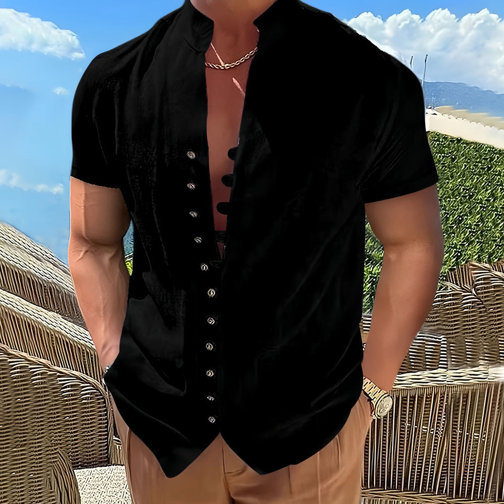 WW | Summer short-sleeved shirts with special buttons
