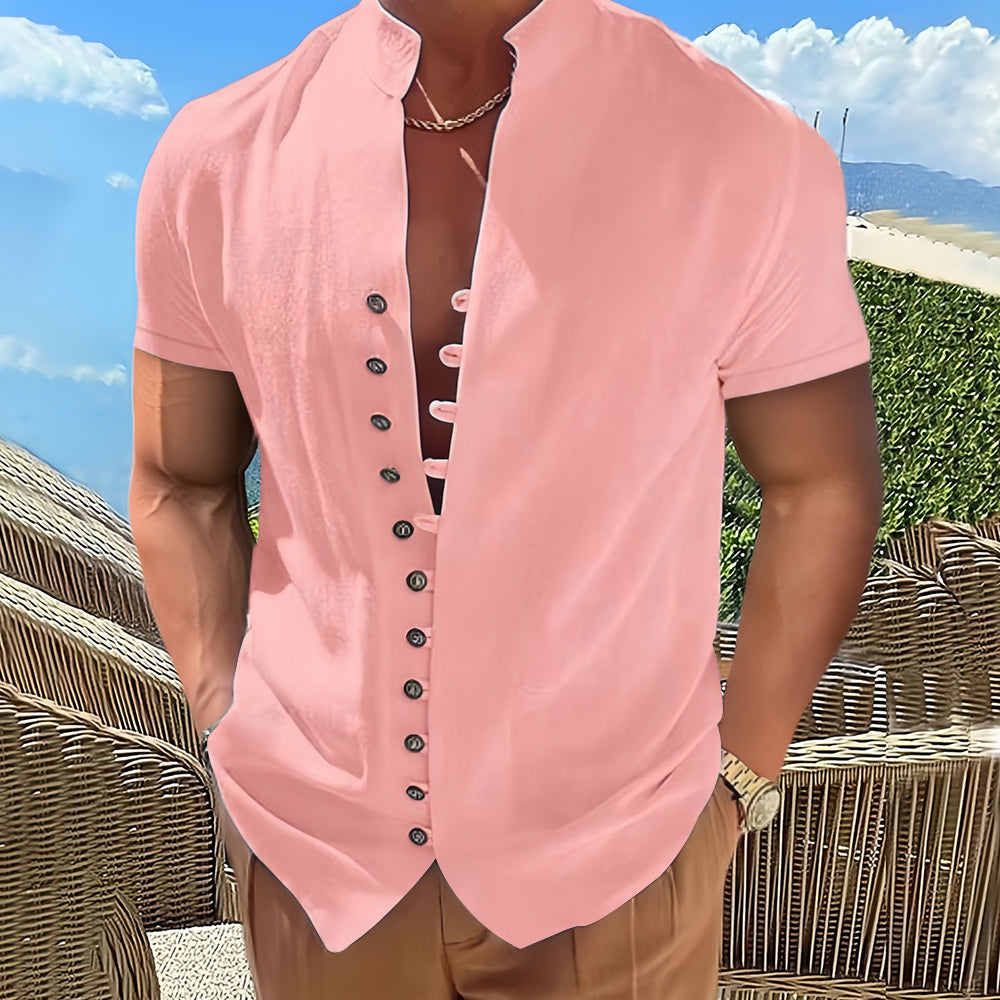 WW | Summer short-sleeved shirts with special buttons