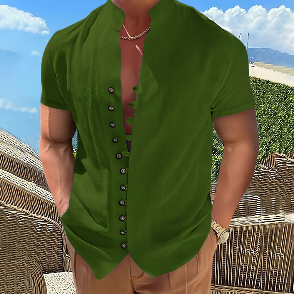 WW | Summer short-sleeved shirts with special buttons