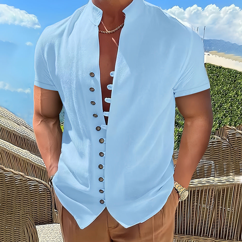 WW | Summer short-sleeved shirts with special buttons