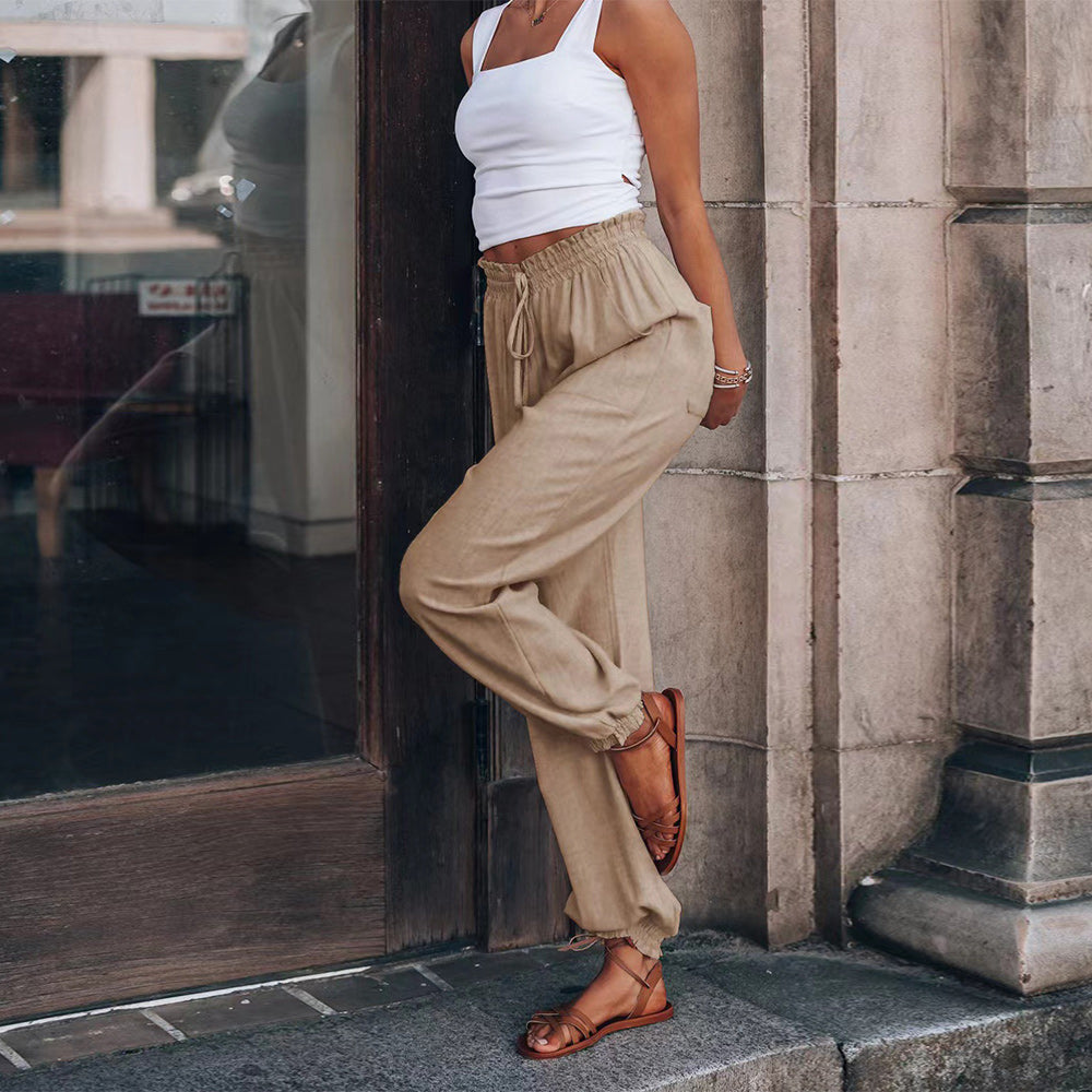 WW | elegante Damenhose mit Spitzenbein