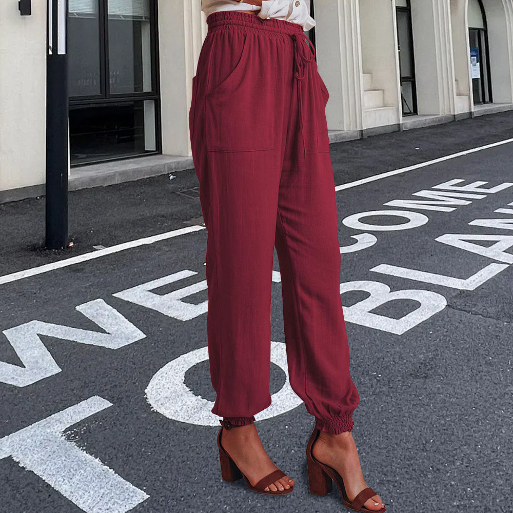 WW | elegante Damenhose mit Spitzenbein