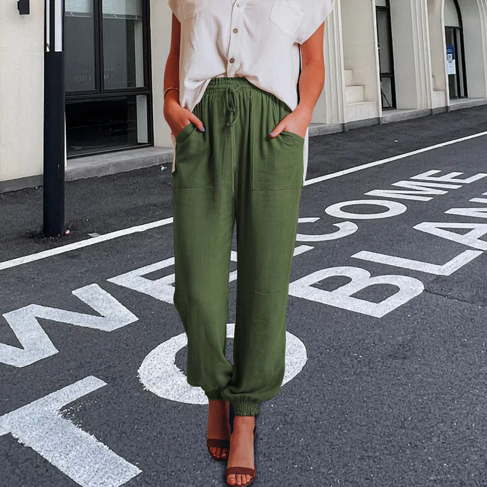 WW | elegante Damenhose mit Spitzenbein