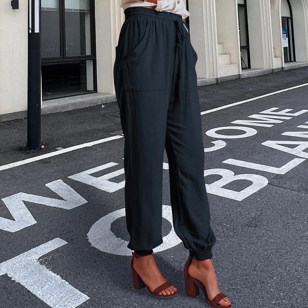 WW | elegante Damenhose mit Spitzenbein