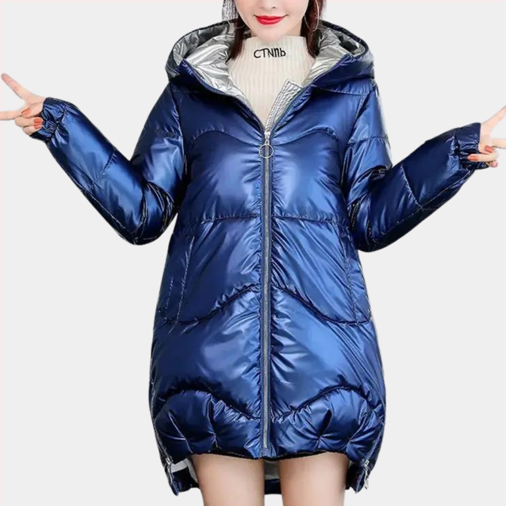 WW | Stylish Padded Hooded Jacket For Women
