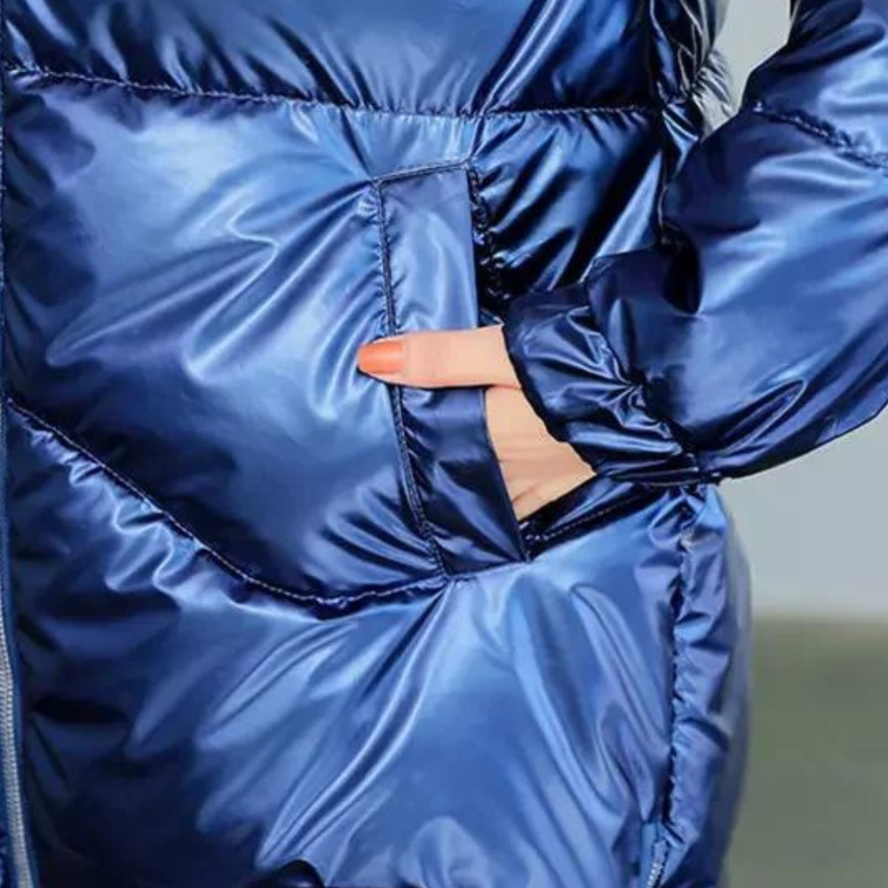 WW | Stylish Padded Hooded Jacket For Women