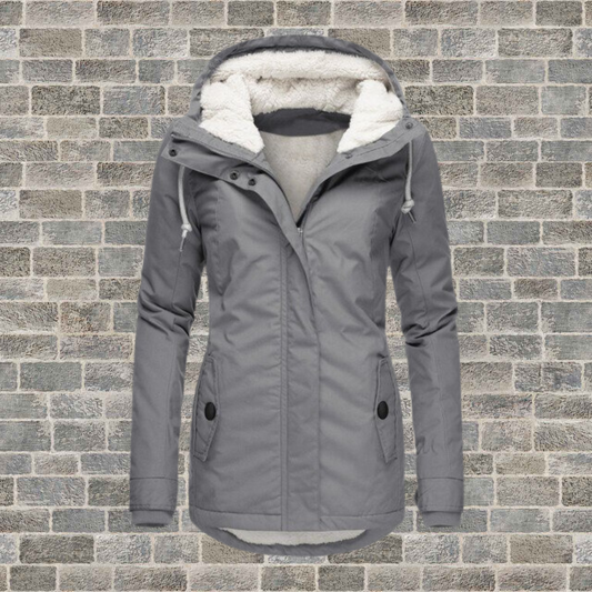 WW | Lange Winterjacke Damen mit Kapuze - Damen Winterbekleidung