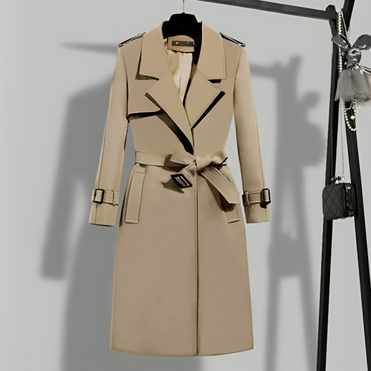 WW | Eleganter und schlanker Herbst-Trenchcoat für Frauen