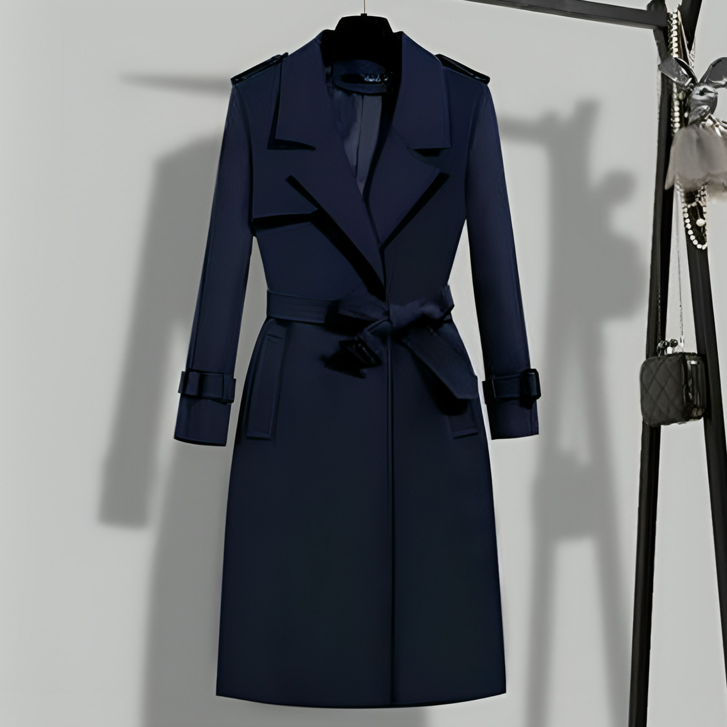 WW | Eleganter und schlanker Herbst-Trenchcoat für Frauen