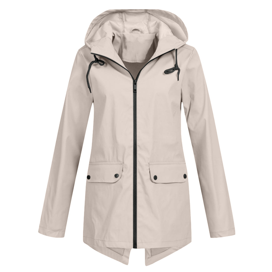 WW | Damen-Regenjacke - Verstellbare Kapuze
