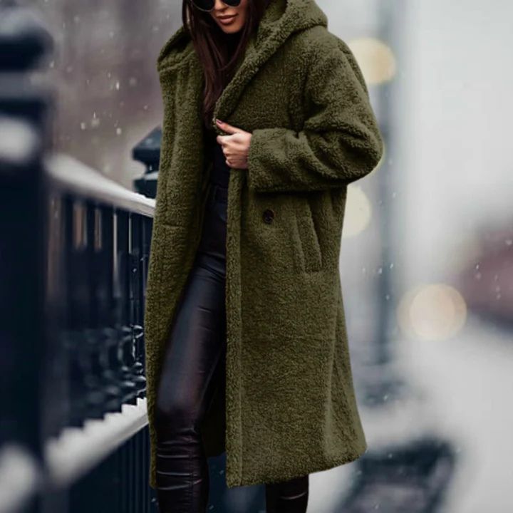WW | Pretty and elegant hooded jacket