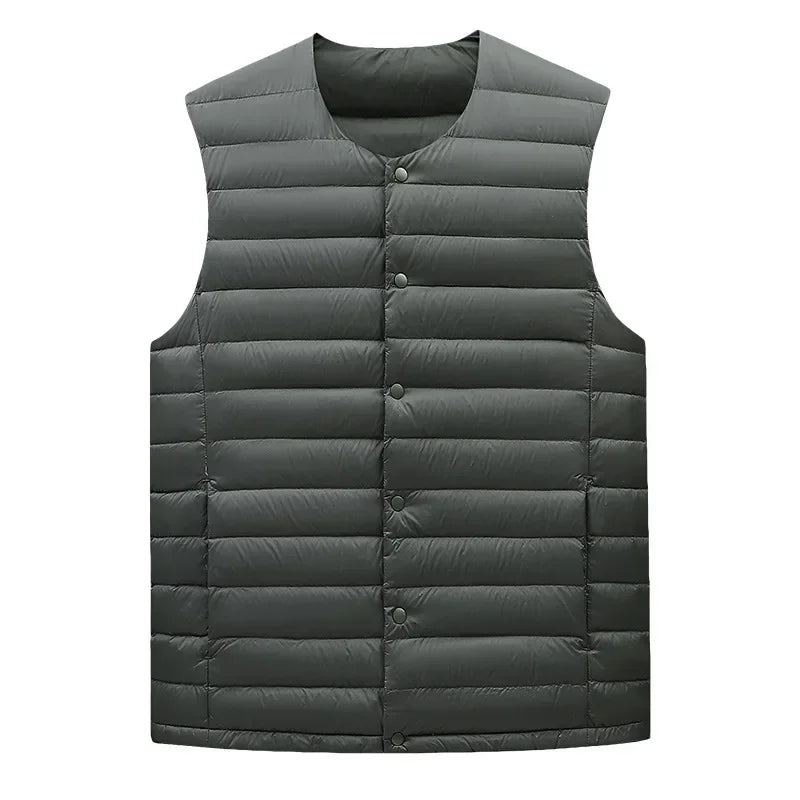 WW | Ärmellose Daunenweste Herren ultraleicht & warm - Herbst/Winter