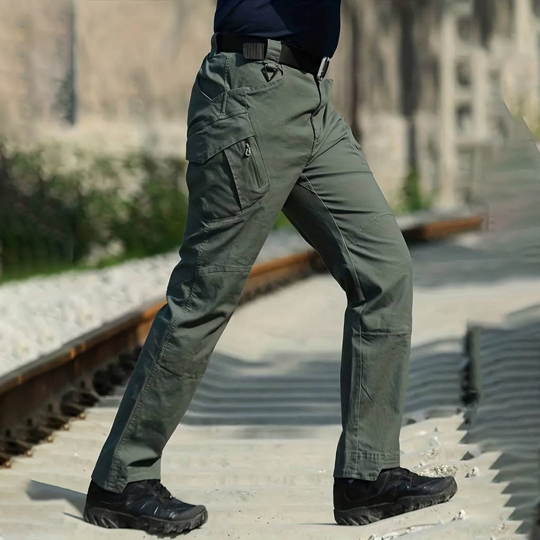 WW | Tactical Cargo Hose - Robuste Outdoorhose mit Reißverschlusstaschen & Stretch für Arbeit, Wandern & Abenteuer