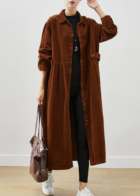 WW | Braune Übergrößen Cordura Trenchcoats