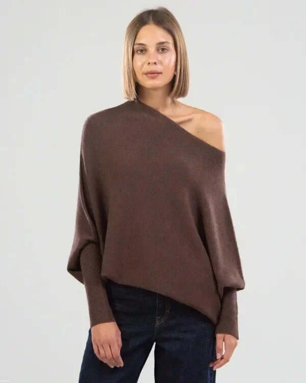 WW | Drapierter Rollkragenpullover Damen - Pullover Damen