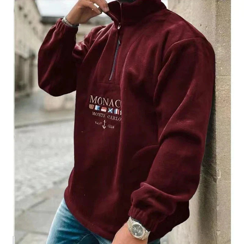 WW | Men's Casual Half-Zip Pullover