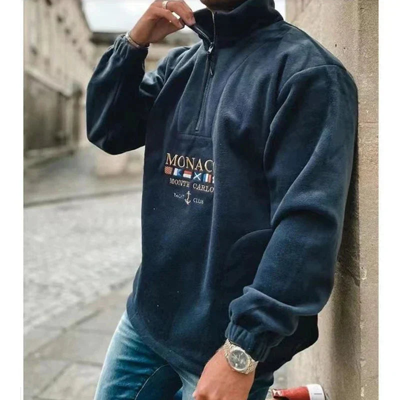 WW | Men's Casual Half-Zip Pullover