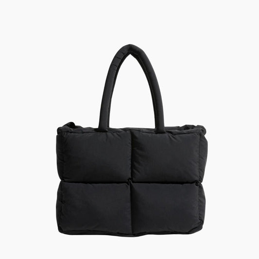 WW | Puffer Schultertasche für Damen - Stilvolle und geräumige Umhängetasche