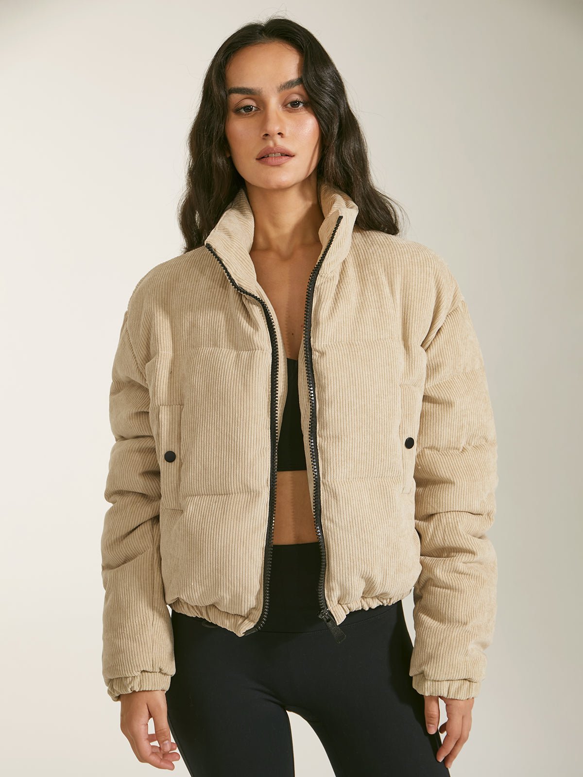 WW | Pufferjacke - Leichte Isolation - Neutral Beige - Winter Freizeit