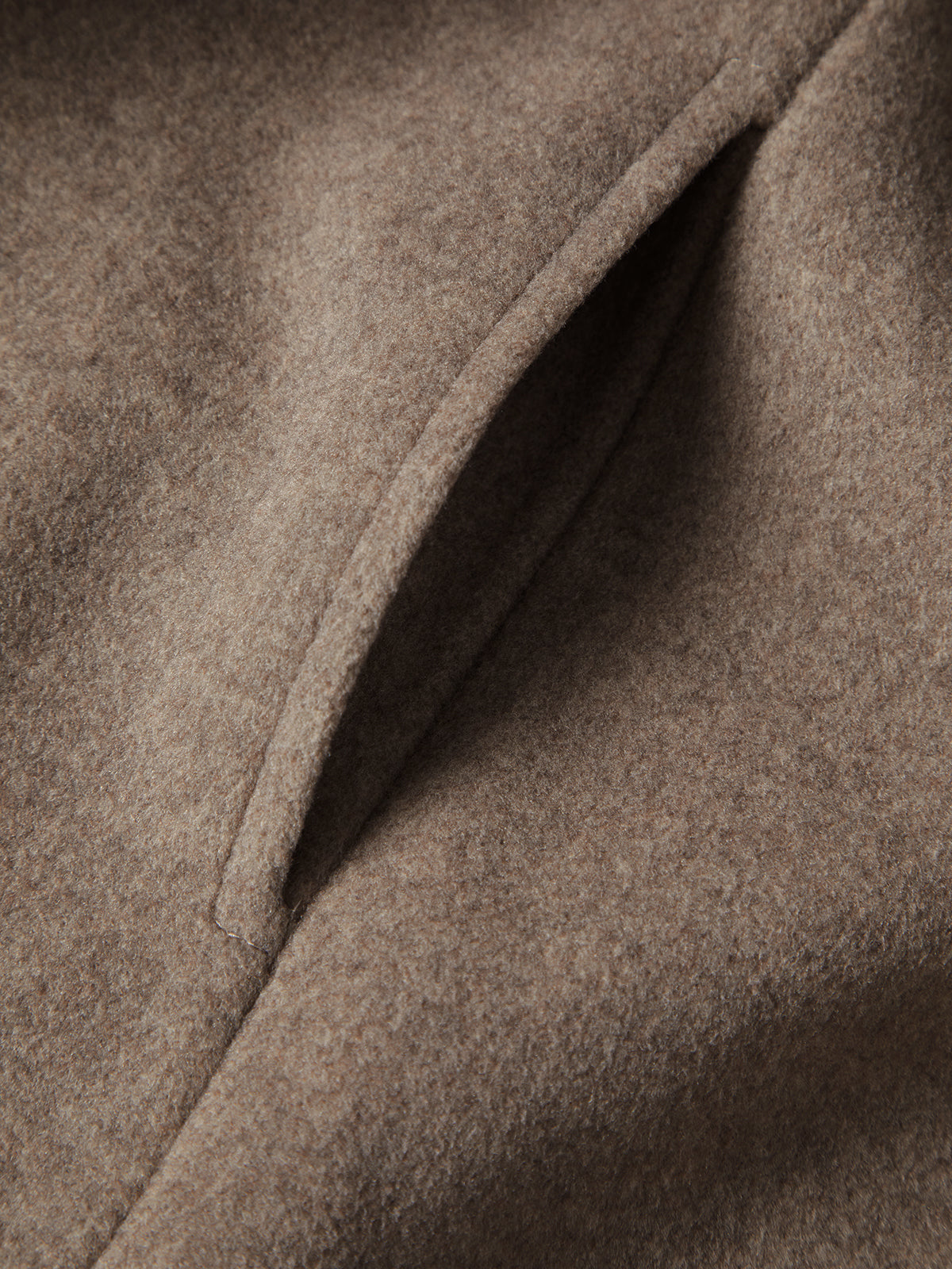 WW | Belted Long Overcoat