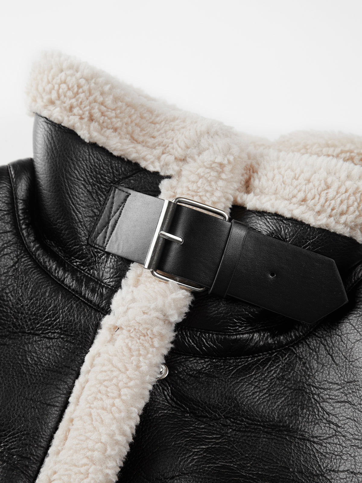 WW | Gefütterte Wildleder Flugjacke