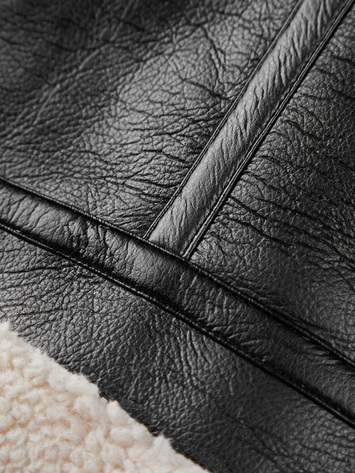 WW | Gefütterte Wildleder Flugjacke