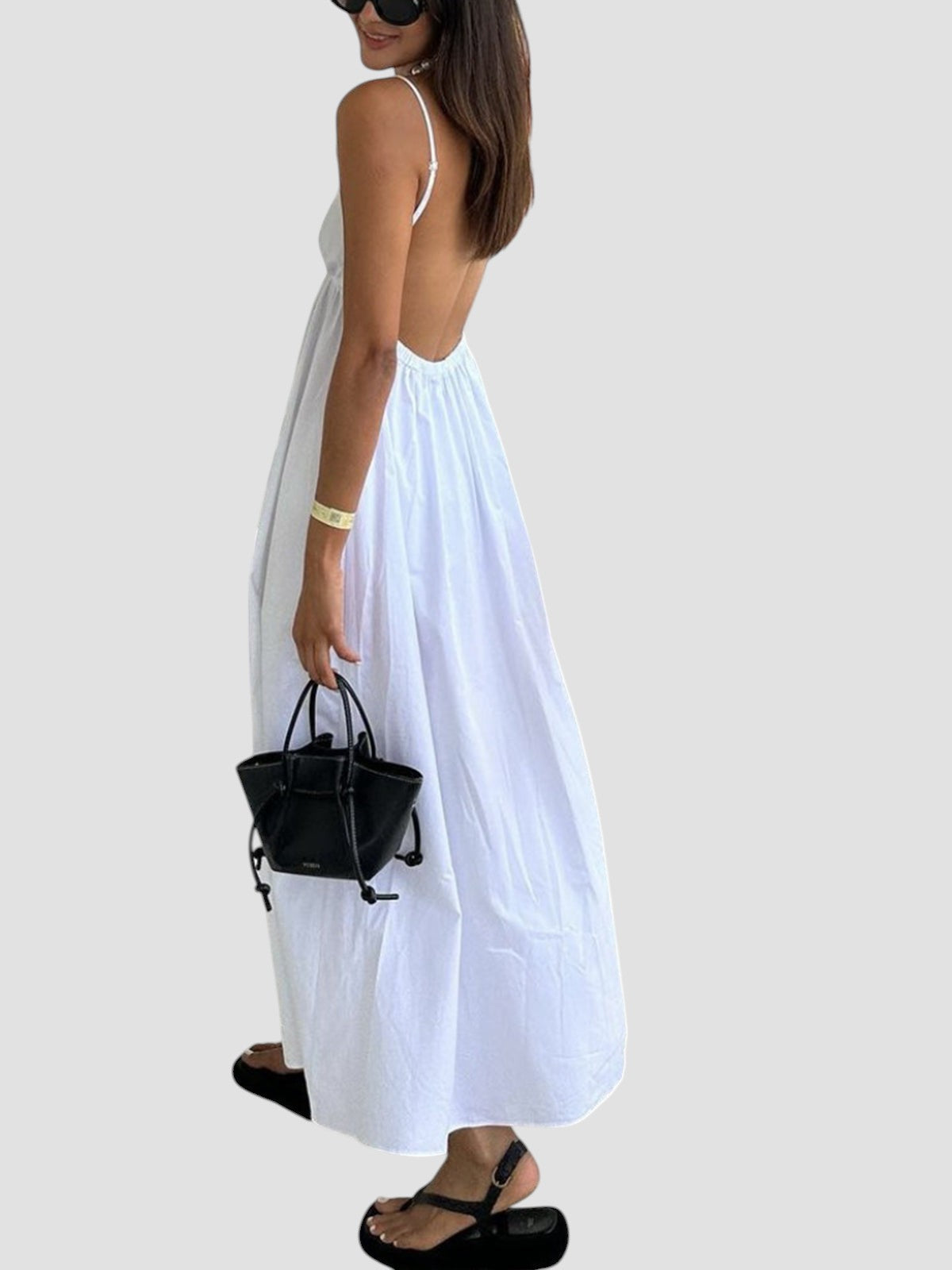 Hanka – Rückenfreies Kleid