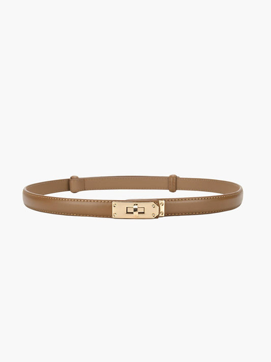 WW | Eleganter Ledergürtel Für Damen