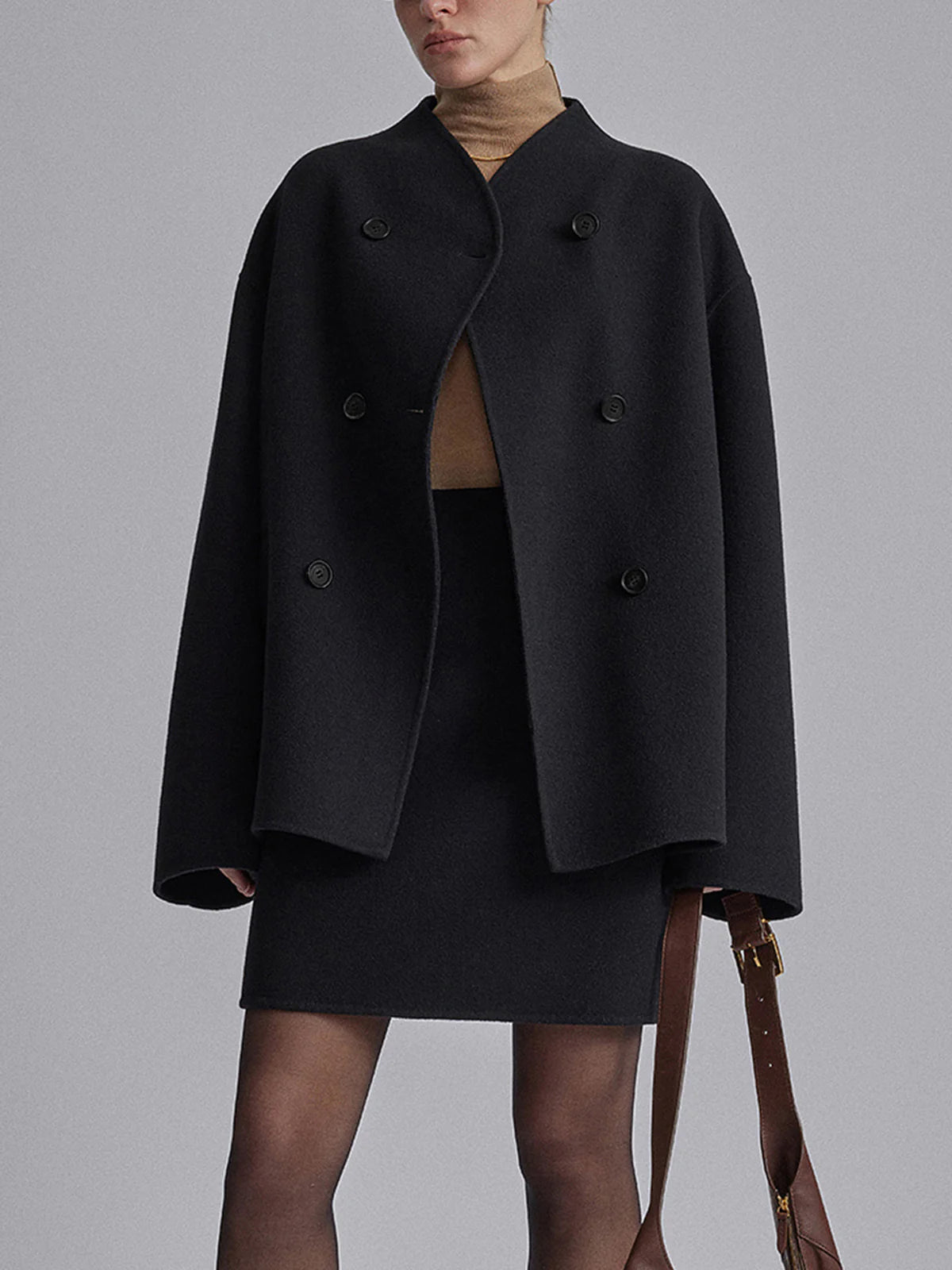 WW | Oversized Cashmere Coat for Women