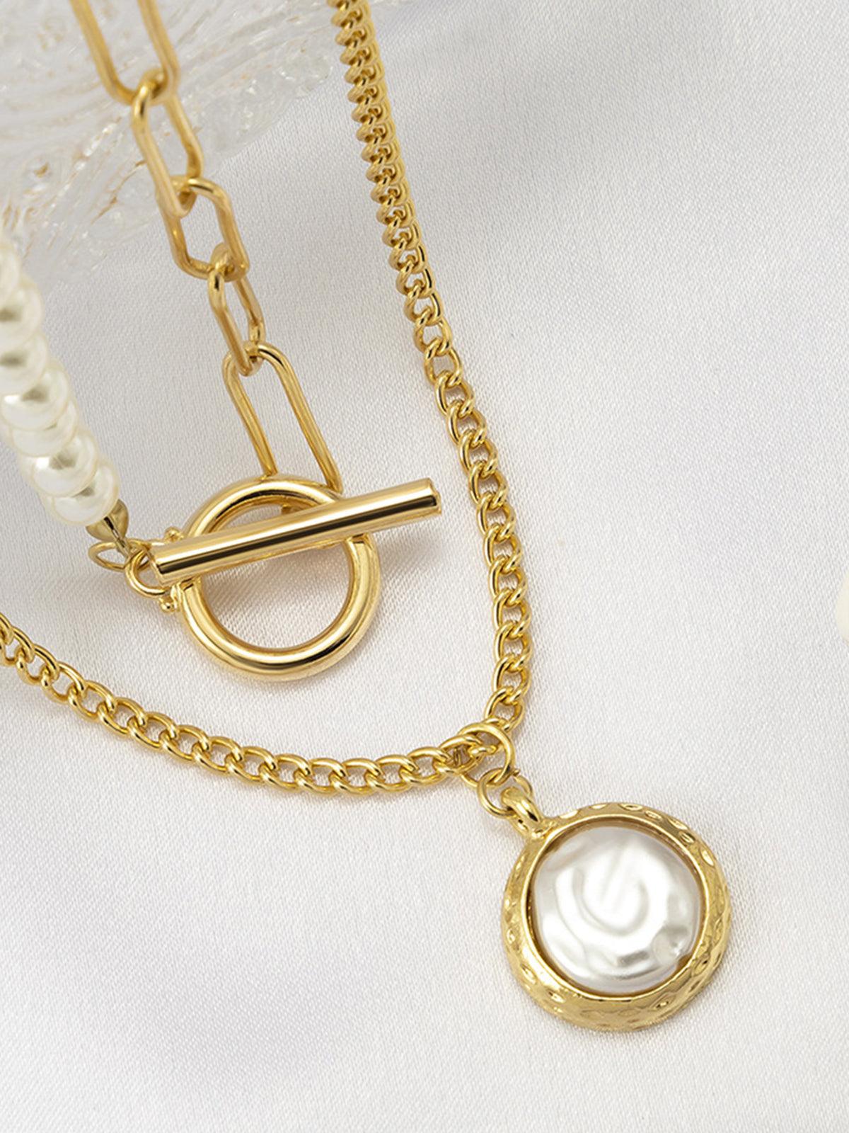 WW | Faux Pearl Jewelry Necklace
