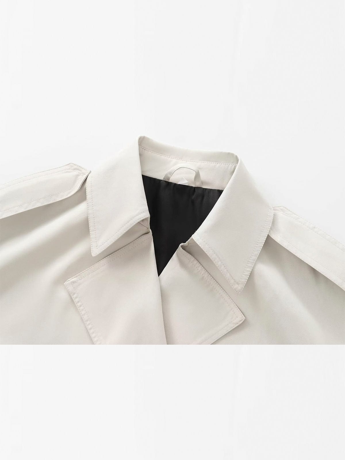 WW | Kurzer Trenchcoat Mit Doppelreiher Elegant & Zeitlos