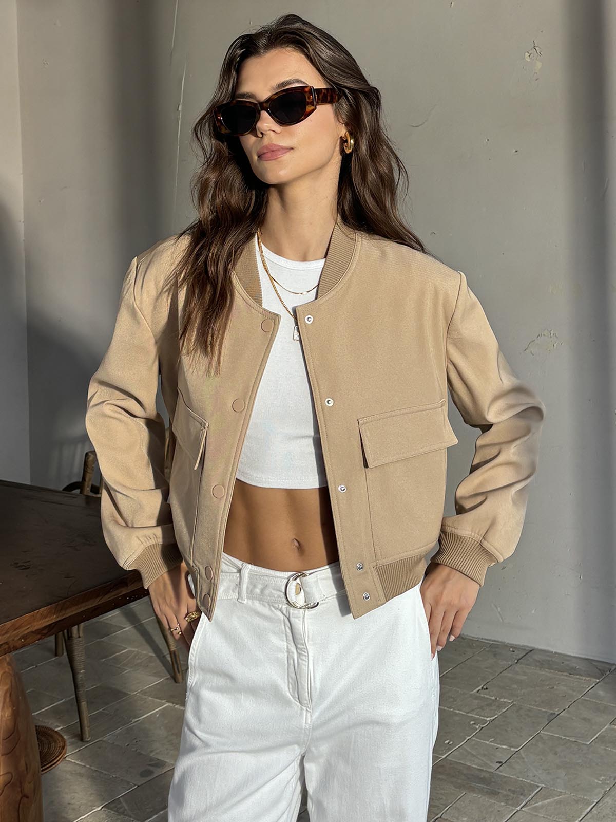 WW | Hals Taschenjacke