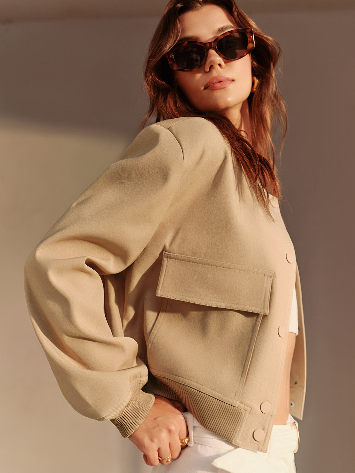 WW | Hals Taschenjacke