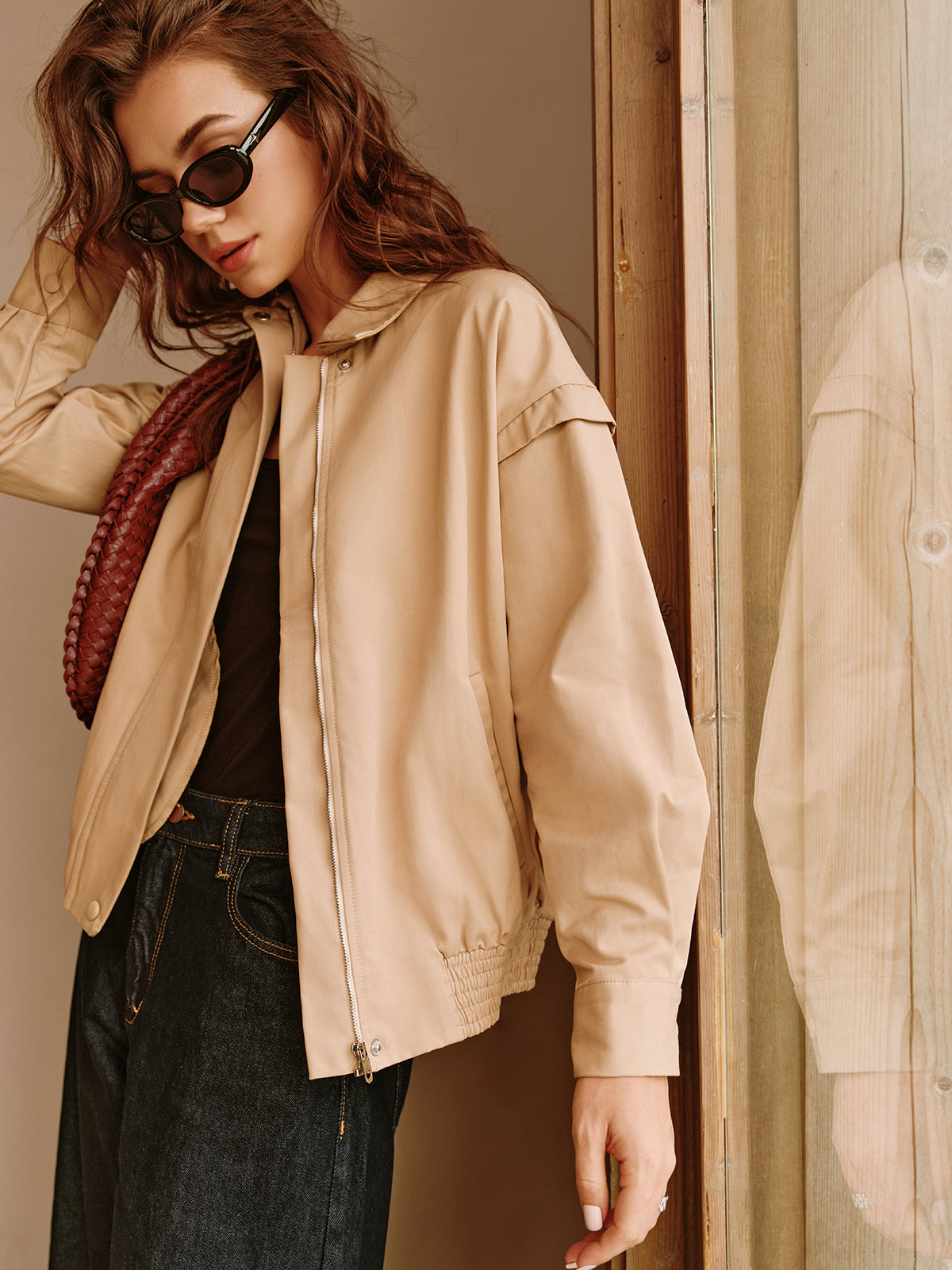 WW | Reißverschluss Polo Jacke