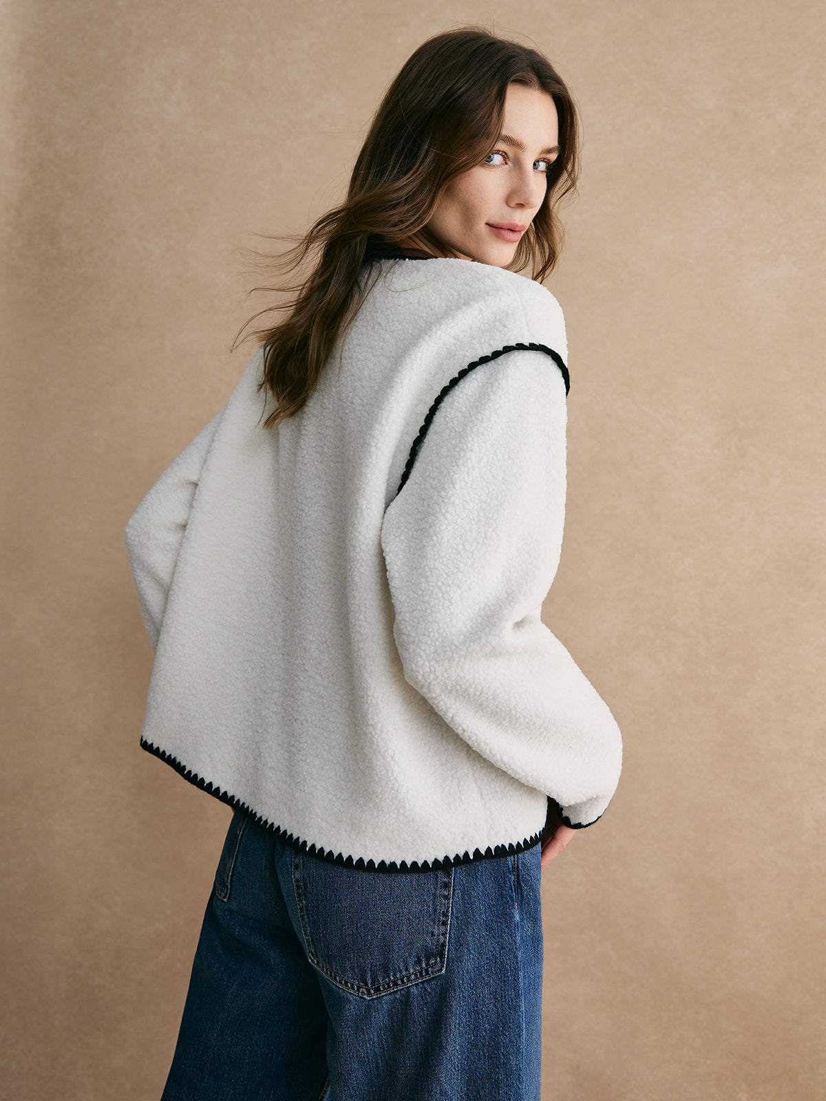 WW | Trim Minky Fleece Jacke