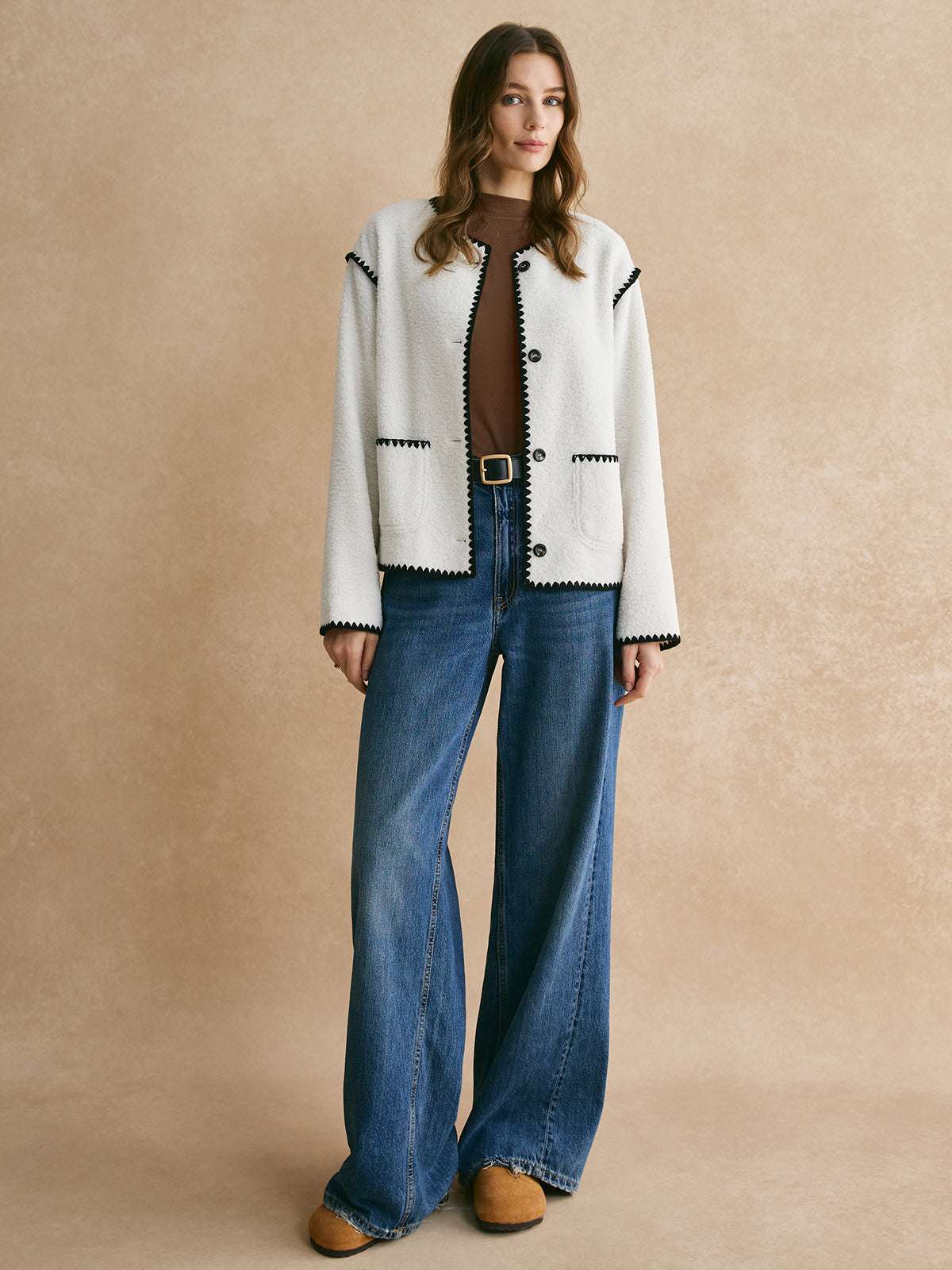 WW | Trim Minky Fleece Jacke