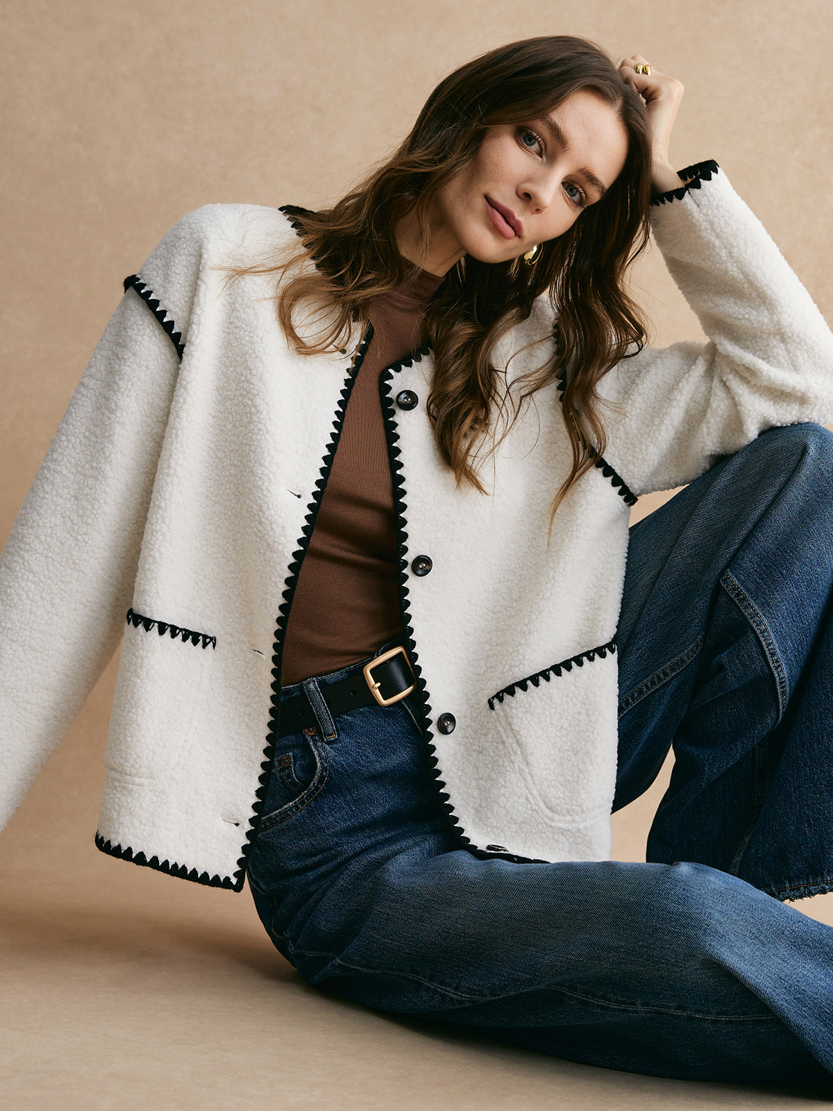 WW | Trim Minky Fleece Jacke