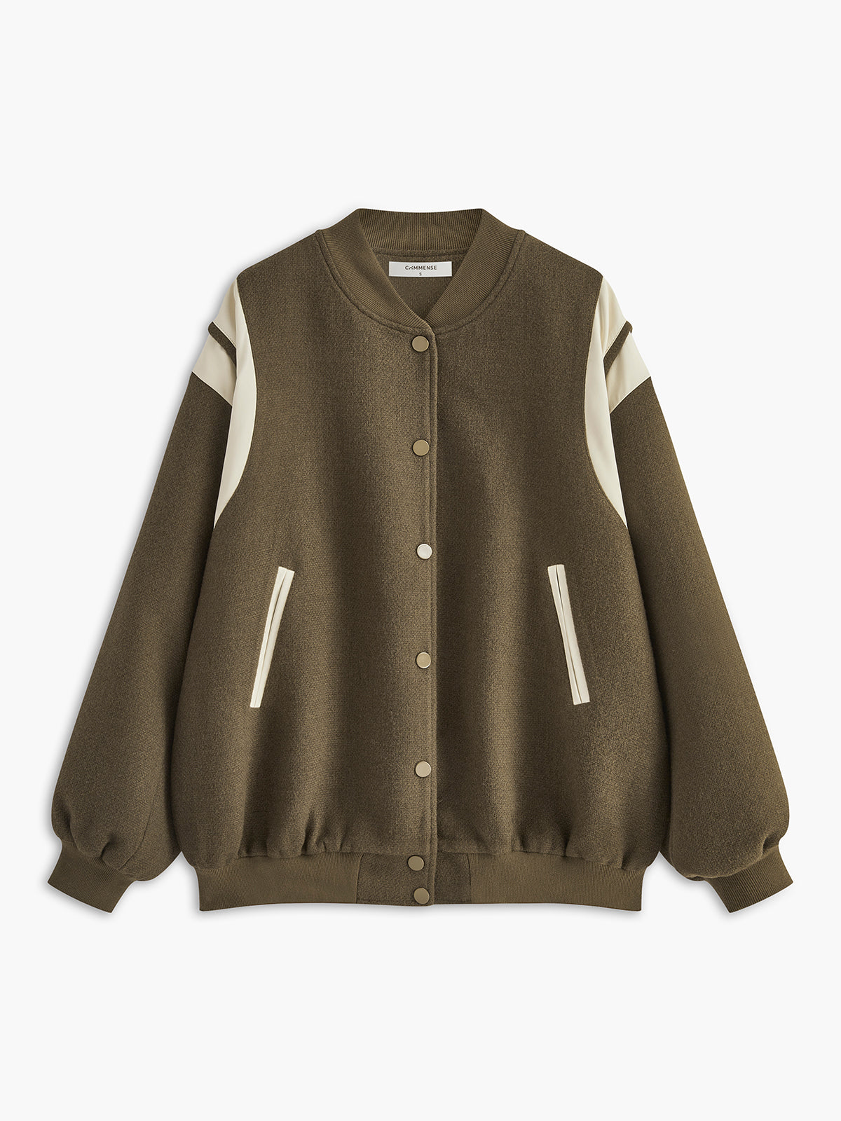 WW | Kragenkontrastbesatz Taschenjacke