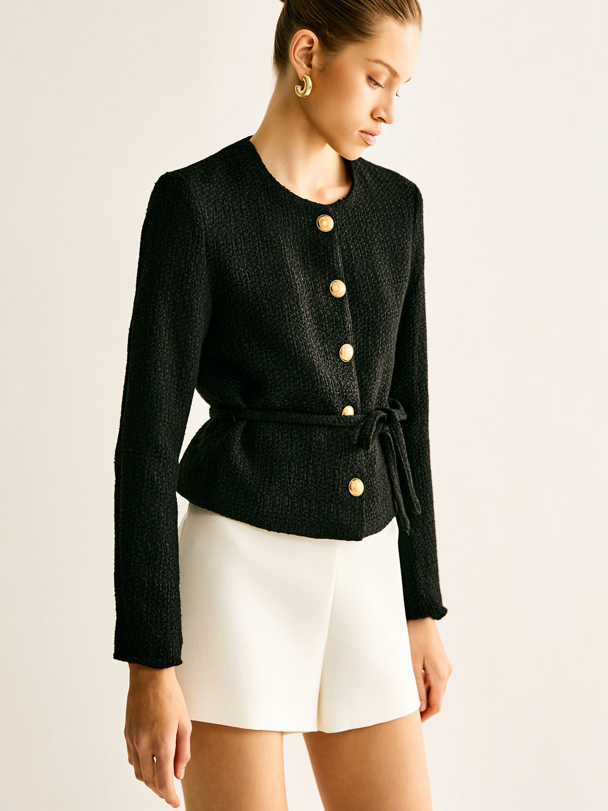 WW | Belted Button-Down Jacket