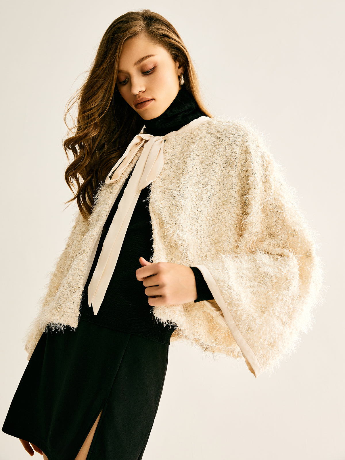 WW | Hals Fuzzy Jacke